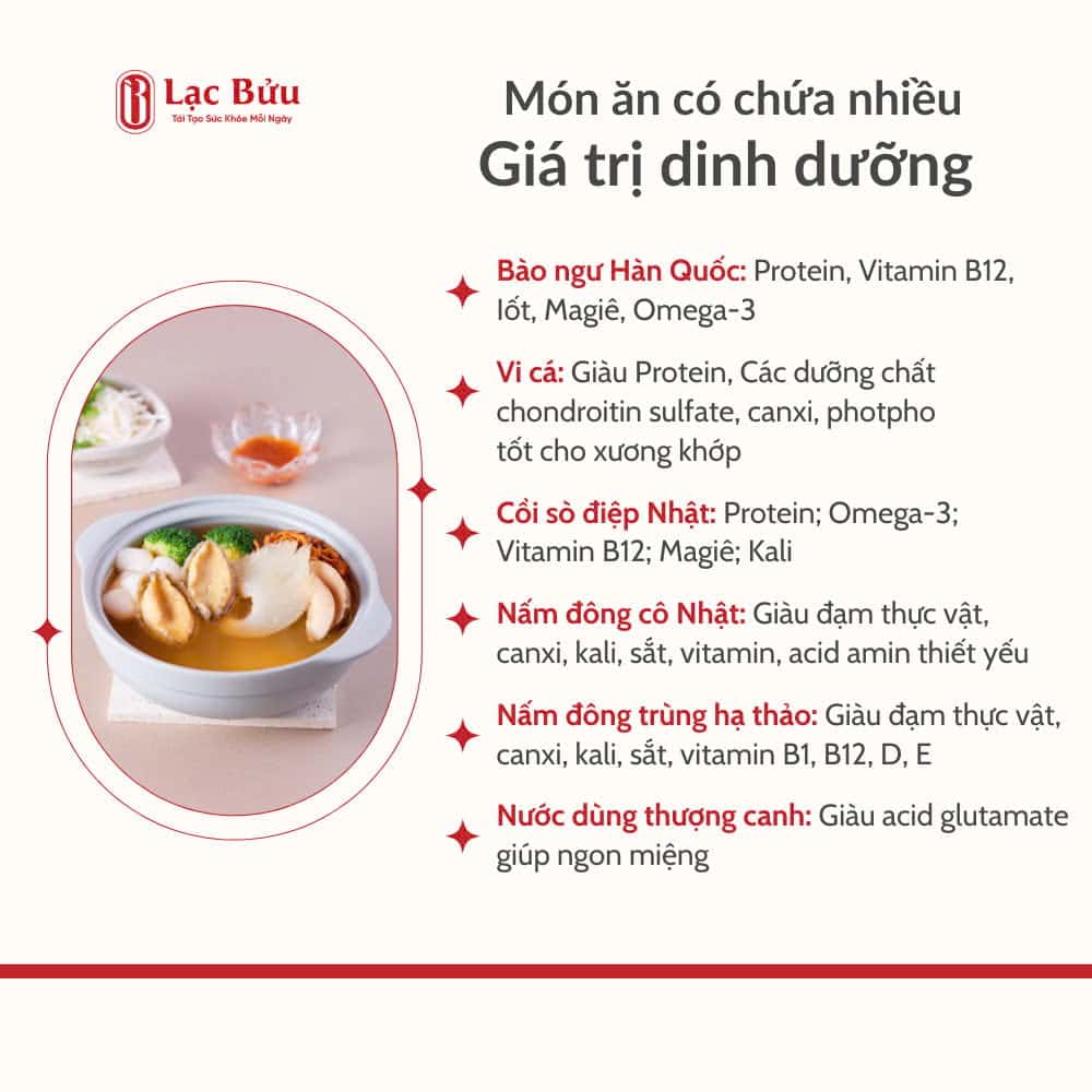 Súp bào ngư vi cá phục hồi