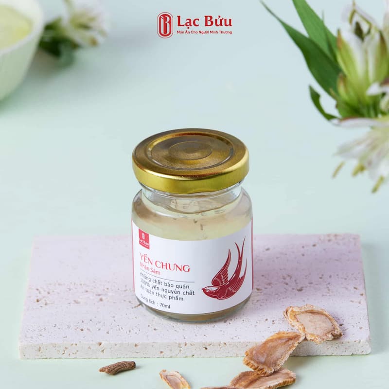 Yến Chưng Nhân Sâm