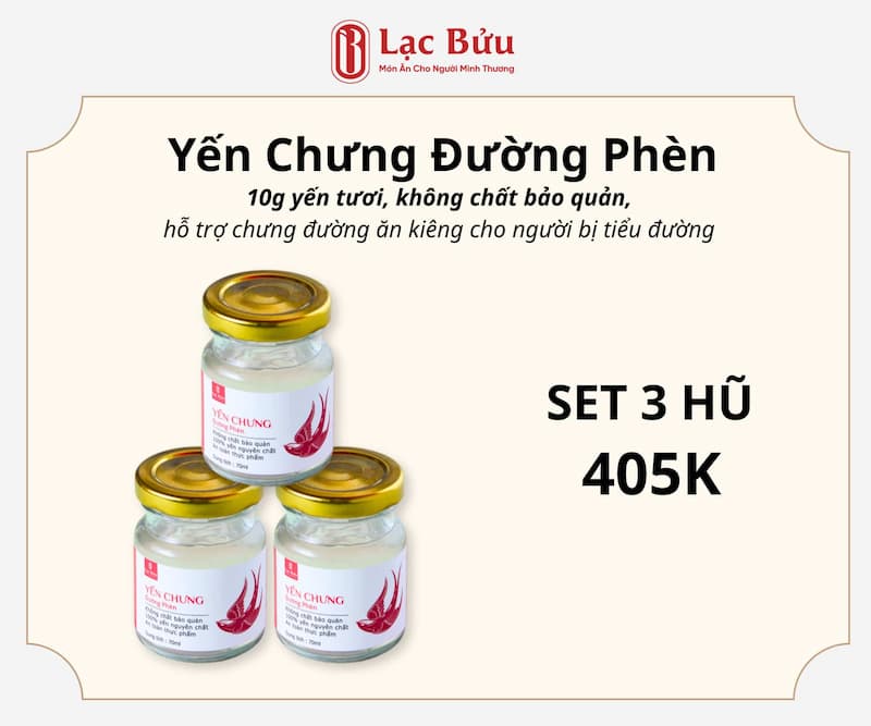 Yến Chưng Đường Phèn