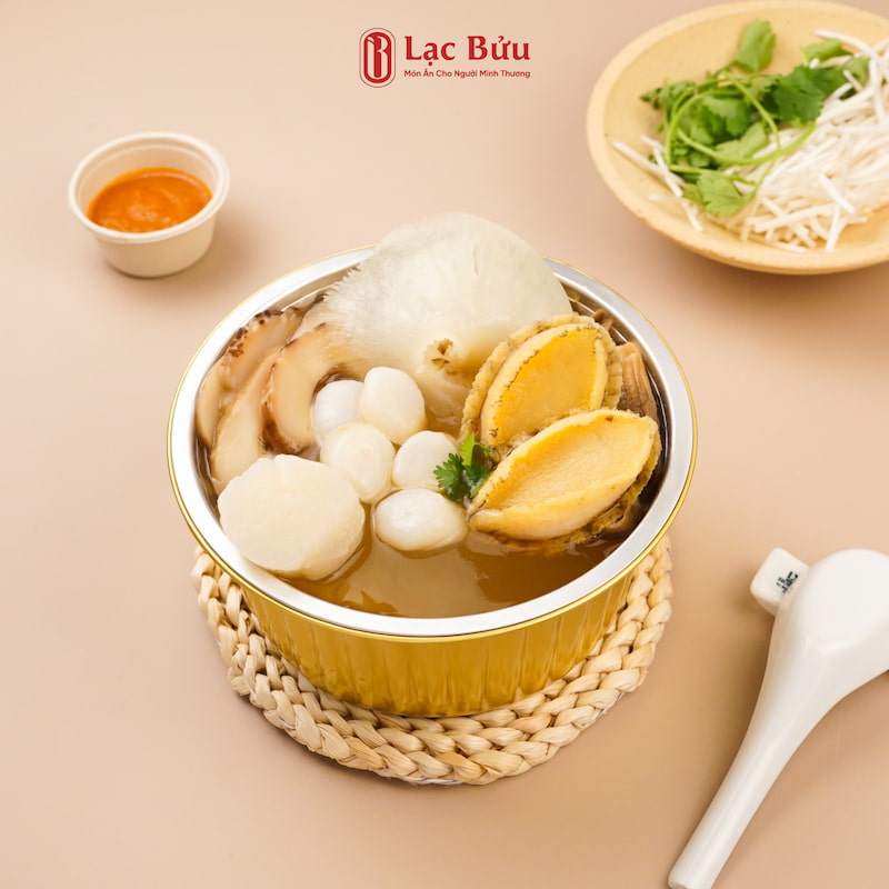 Súp bào ngư vi cá phục hồi