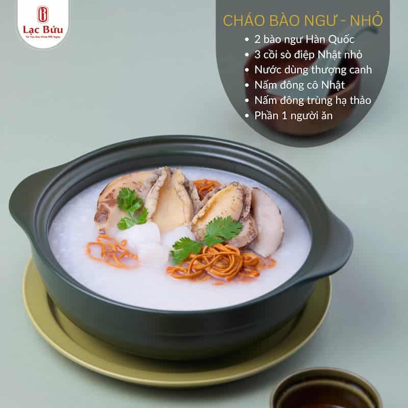 Cháo bào ngư mua ở đâu vị ngọt thanh nhẹ nhàng, ít gia vị và dầu mỡ. 7