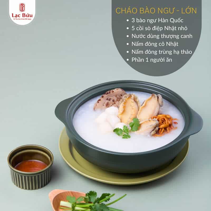 Đây là 1 cách nấu cháo bào ngư cho bà bầu nêm ít gia vị, giảm nguy cơ phù nề 6 thành phần cháo bào ngư cho mẹ bầu