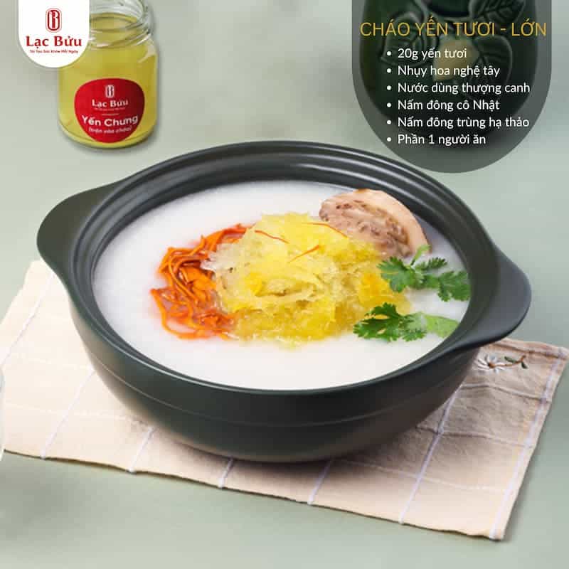 Cách nấu cháo yến cho bà bầu