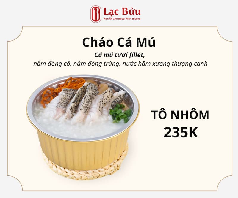 Cháo Cá Mú
