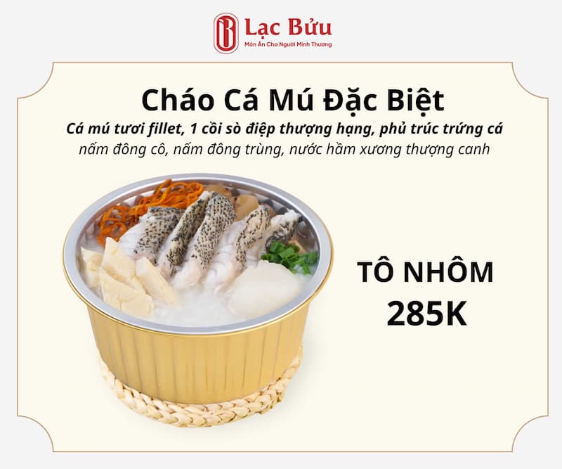 Cháo Cá Mú