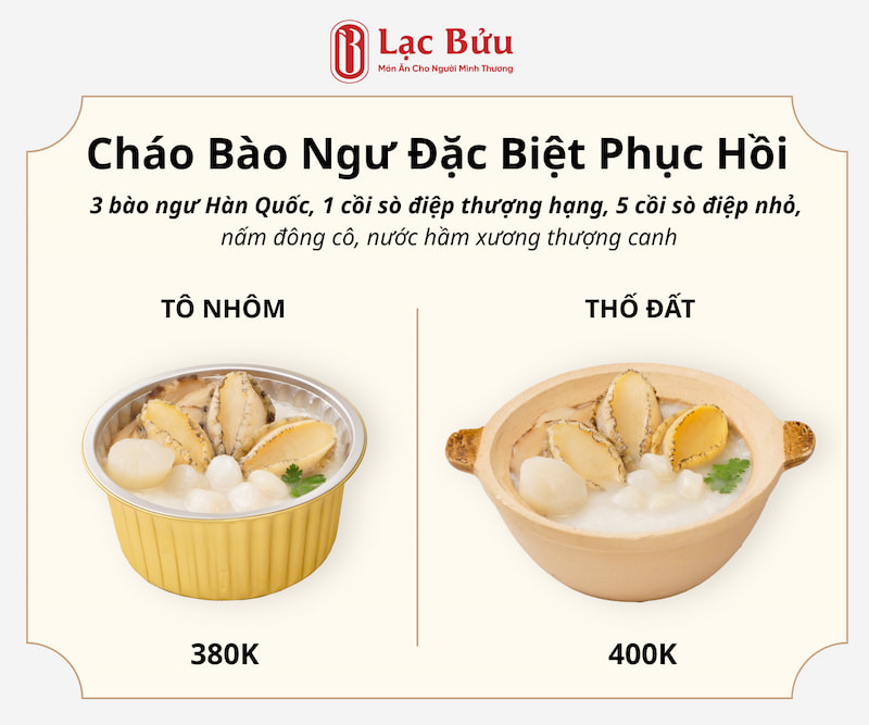 Cháo Bào Ngư Phục Hồi