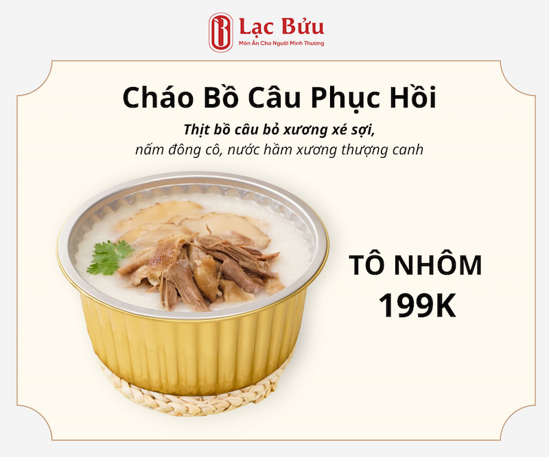 Cháo Bồ Câu Phục Hồi