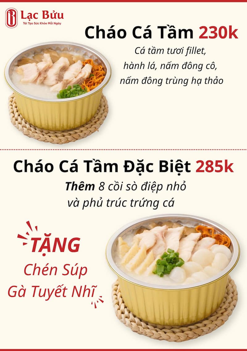 Cháo Cá Tầm