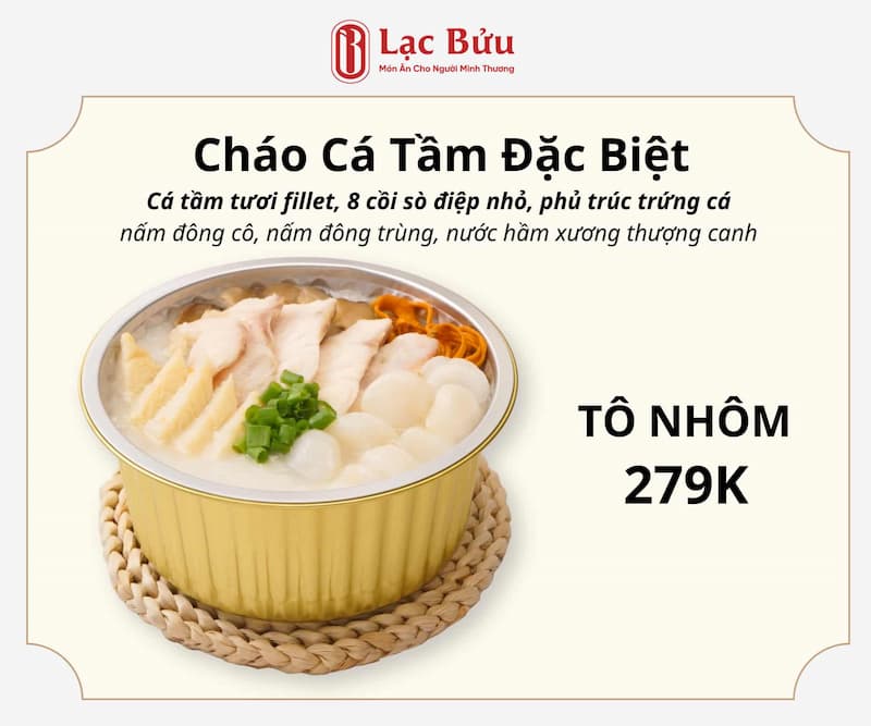 Cháo Cá Tầm