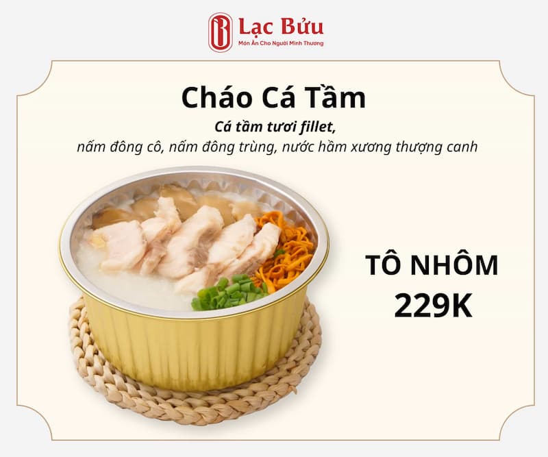 Cháo Cá Tầm