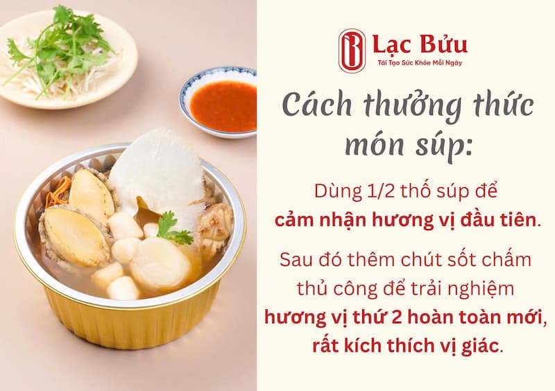 Súp bào ngư vi cá